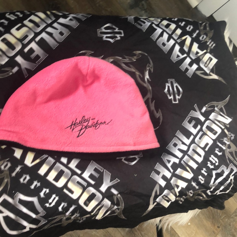 Reversible Harley-Davidson Fleece Women’s Taboggan